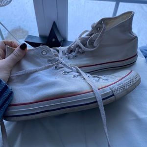 White high top converse